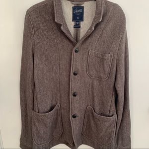 Grayers Men’s Light-Brown 100% Cotton Blazer